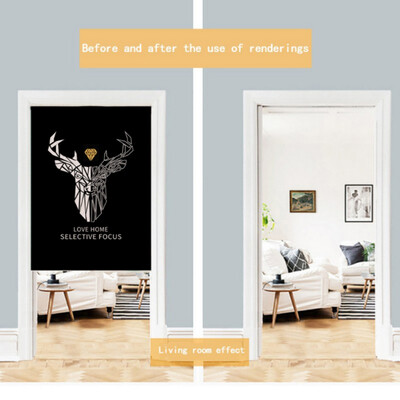 

Deer Design Japanese Doorway Curtain Wall Hanging Tapestry Screens & Room Dividers