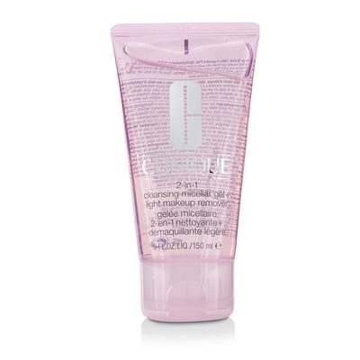 

CLINIQUE - 2-in-1 Cleansing Micellar Gel Light Makeup Remover 150ml5oz