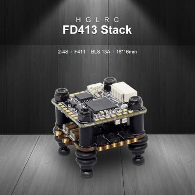 

Siaonvr HGLRC FD413 STACK 2-4S Flight Controller 13A BLS 4in1 ESC For FPV Racing Drone