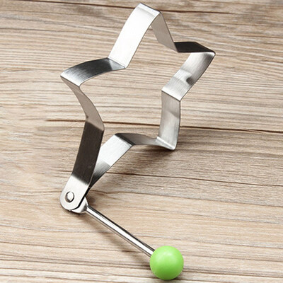 

Thick stainless steel omelette model Creative poached egg love pentagonal mold