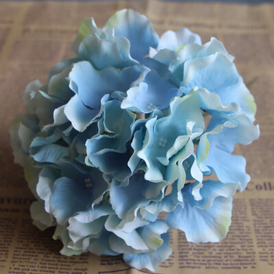 

New 1 Bunch Flores Artificial Silk Flower Bouquet Wedding Party Home Decoration Floral Hydrangea Flores Artificiales