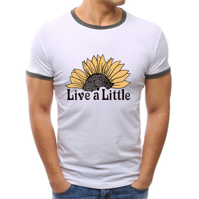 

Toponeto Men Fashion Solid Printing Style Cotton Design T-shirt Casual Shirts Tops Blouse