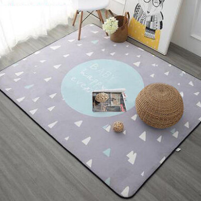 

Nordic Style Carpet Anti-Slip Rug Children Crawling Mat Carpet For Living Room And Bedroom