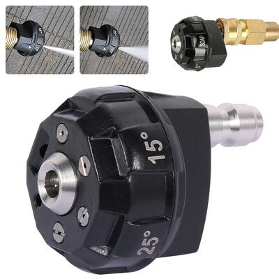 

Car Wash Nozzle Quick Change Over Adjustable Plug Connector Pressure Washer Spray Nozzle for High Pressure Washer