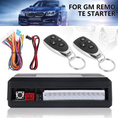 

General Motors Key Activated Keyless Access Ignition Preheating System Remote Starter