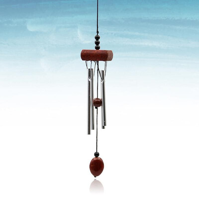

Wind Chime Cute Christmas Decoration Hanging Ornament Wood Multi-Tube Ceramic Wind Chimes Thanksgiving Day Home Outdoor Garden Bal