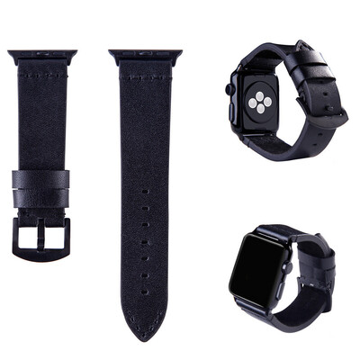 

〖Follure〗Fashion Leather Replacement Watch For Apple Smart Watch Series 123 42mm