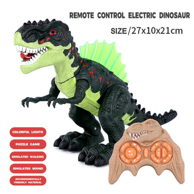 

Siaonvr Remote Control Walking Dinosaur Toy Simulation Dinosaur Educational Toys