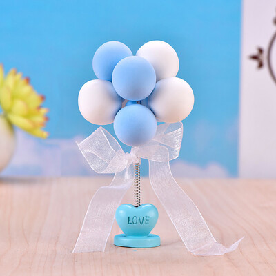 

Tailored Dollhouse Miniature Scene Model Balloons Decoration Pretend Play Toy