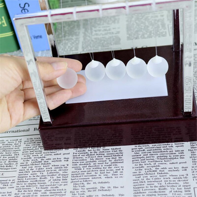 

Tailored Newtons Cradle LED Light Up Kinetic Energy Home Office Science Toys Home Decor