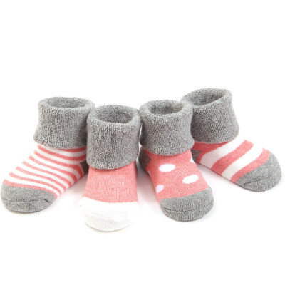 

Baby Socks Cotton Winter Thick Tube Socks Baby Socks Cotton Autumn And Winter Newborn Floor Socks 0-1-3 Years Old