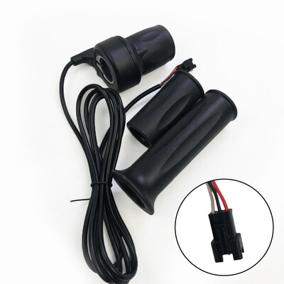 

Black Electric Bike Scooters E-Bike Half Twisting Throttle Handlebar Grip 175cm