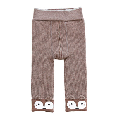 

Spring Autumn Cotton Baby Pantyhose Cartoon Children Pants Girls Ankle-length Flexible Warmer Leggings Baby Girl Leggings