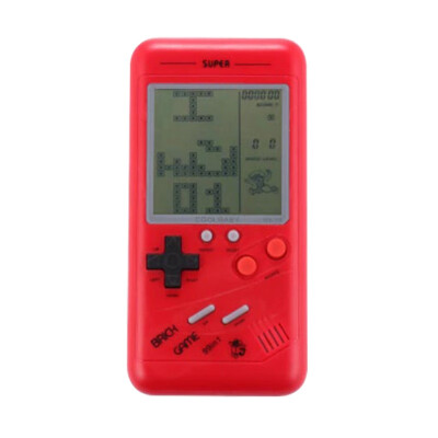 

2018 Classic Tetris Game for Children Students Nostalgia Built-in 10 Small Games Mini Handheld Game Console