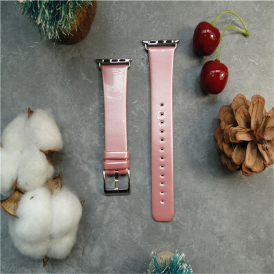 

〖Follure〗Pearlescent Paint Replacement Leather Band for Apple Watch Series 1234 42mm44mm
