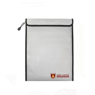 

Tailored Fireproof Document Fire Resistant Pouch Document Waterproof Bag for Money Safe