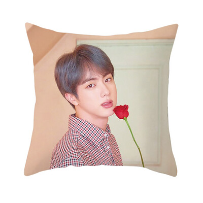 

Kpop BTS New Album MAP of The Soul Persona Concept Square Throw Pillow Cover Pillowcase Photo Printing