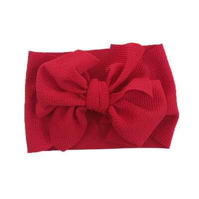 

Big Bowknot Baby Headbands Knotted Infant Headwraps Girls Turban Baby Bows