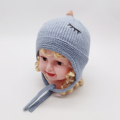 

Solid Print Hats For Girls Winter Baby Girls Boys Toddler Solid Print Hats Casual Caps Headwear