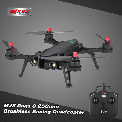 

MJX Bugs 6 B6 720P Camera 58G FPV Drone 250mm High Speed Brushless Racing Quadcopter with G3 Goggles