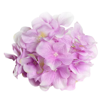 

Artificial Flowers Hydrangea Flower Head Multi Color Home Decoration Accessories
