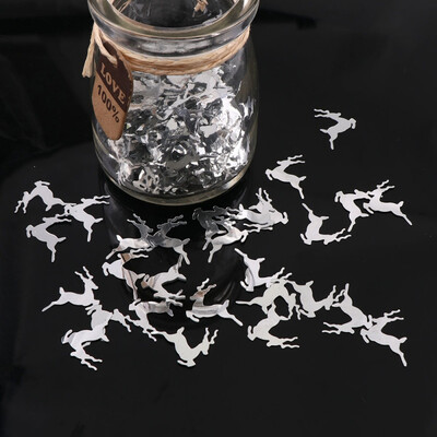 

15g Christmas Confetti Metallic Foil Confetti Sequins Table Confetti Christmas New Year Wedding Party Decorations