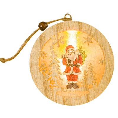 

Tailored LED Wood Light Chrismas Xmas Tree Hanging Ornament Garden Party Decor