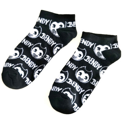 

New Cartoon Avatar Couple Boat Socks Mens Womens Socks Cute Short Socks