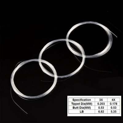 

Maximumcatch Tapered Leader with Loop Nylon Leader Clear Fly Fishing Line tapered leader