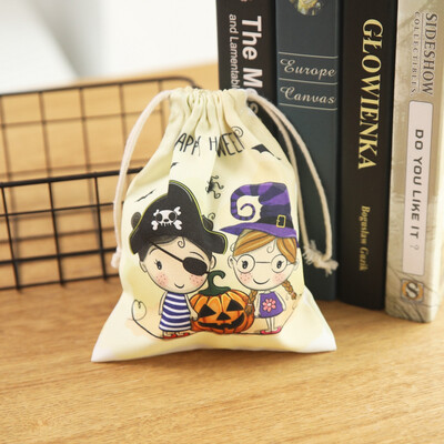 

Toponeto Halloween Cute Witches Candy Bag Packaging Children Party Storage Bag Gift