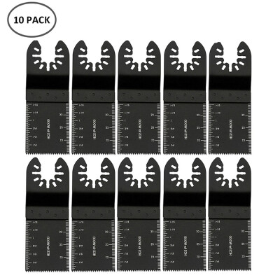 

10pcs Oscillating Multi-tool Kit 34mm Saw Blades High Carbon Steel Saw Cut Blade