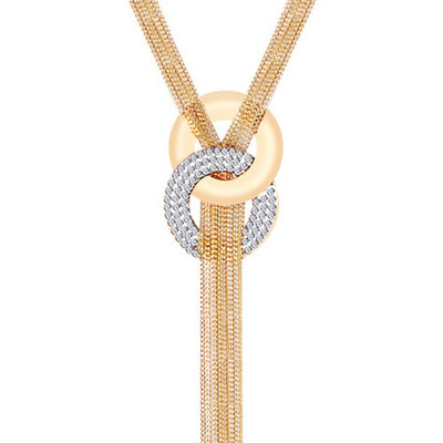 

Fashion Women Gold Chain Choker Chunky Statement Bib Necklace Pendant Jewelry