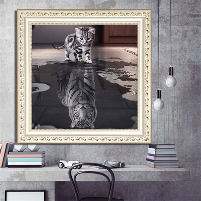 

Gobestart 5D Full Square Dirll Embroidery Paintings Rhinestone Pasted DIY Diamond Painting