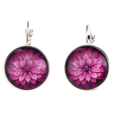 

Bohemia Style Earrings Fashion Retro Vintage Gem Time Earrings Creative Silver Antique Bronze Henna Jewelry
