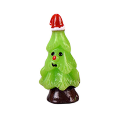 

〖Follure〗Mini Resin Christmas Tree Snowman Santa Lovely Decoration Party Decoration