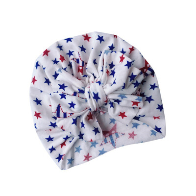 

Bow Kids Cap Bonnet Girls Hat New Baby Boy Hat Soft Cotton Newborn Baby Girl Hat India Style Photography Props 0-2Y