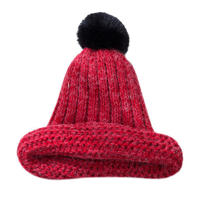 

Winter Warm Baby Hat Children Boy Girl Knitted Beanies Cap Crochet Thick Kid Hats