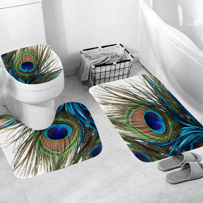 

〖Follure〗3pcs Non-Slip Fish Scale Bath Mat Bathroom Kitchen Carpet Doormats Decor