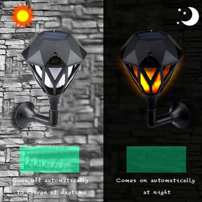 

〖Follure〗LED Solar Torch Light Flickering Dancing Flame Garden Waterproof Yard Lamp