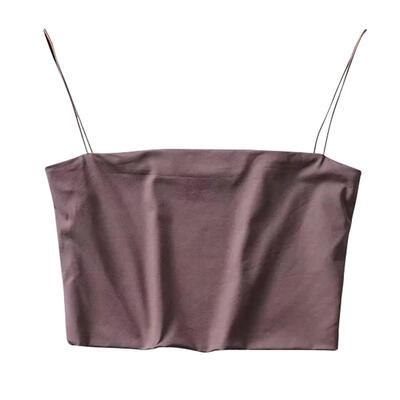 

Women Solid Color Tank Tops Female Slip Crop Tops Sexy Club Short Tee Shirt