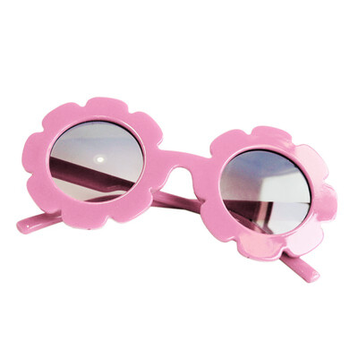 

Ins Super Hot Personalized Hairband Small Flower Candy Color Wild Children Sunglasses Shape Girls Hair Accessories 3-12Y
