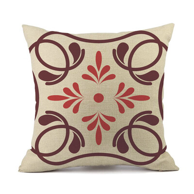 

〖Follure〗Geometric Patterns Cushion Cover Square Pillow Case Home Decor
