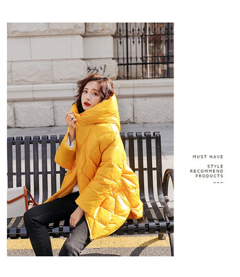 

Boutique womens 2018 winter womens new fashion slim down jacket 90289