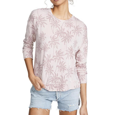 

Women T-Shirt Long Sleeve O-Neck Floral Autumn Leisure Fashion Loose Tops