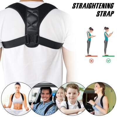 

2020 The New Upgrade Men Women Fashion Posture Corrector Adjustable Clavicle Back Support Brace