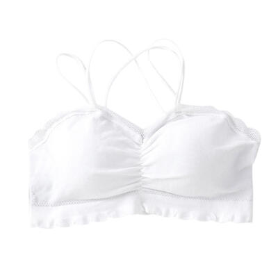 

Sexy Lace Push Up Bra Solid Backless Seamless Full Cup Women Strap Lingerie