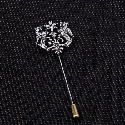 

Hollow Suit Pins Lion Lapel Pins Stick Hollow Brooch Pins Lapel Jewelry Wedding Brooch