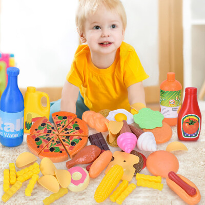 

YIWULAKids Pretend Role Play Kitchen Fruit Vegetable Food Educational Toy Set Gift