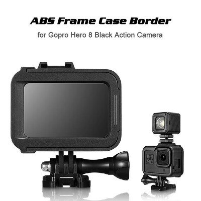 

Frame Case Border Protective Cover ABS Housing Mount Base for Gopro Hero 8 Black Action Camera Protection Accessory