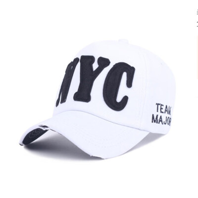 

Baseball caps NYC letters Cap spring&autumn mens&womens hats summer couples outdoor sun visor tourism